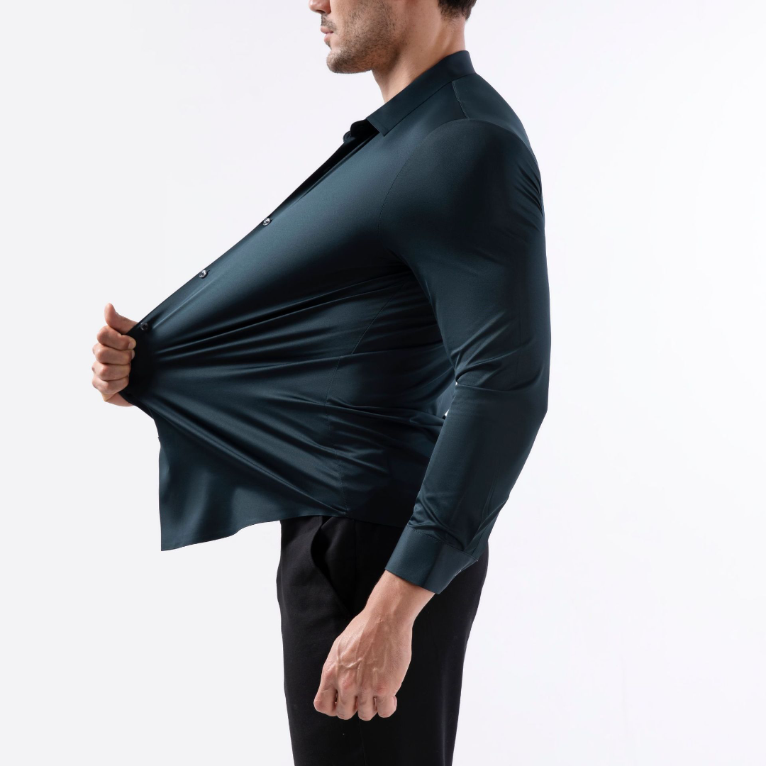 The "Limitless" Commuter Shirt - 4-Way Stretch & Non-Iron