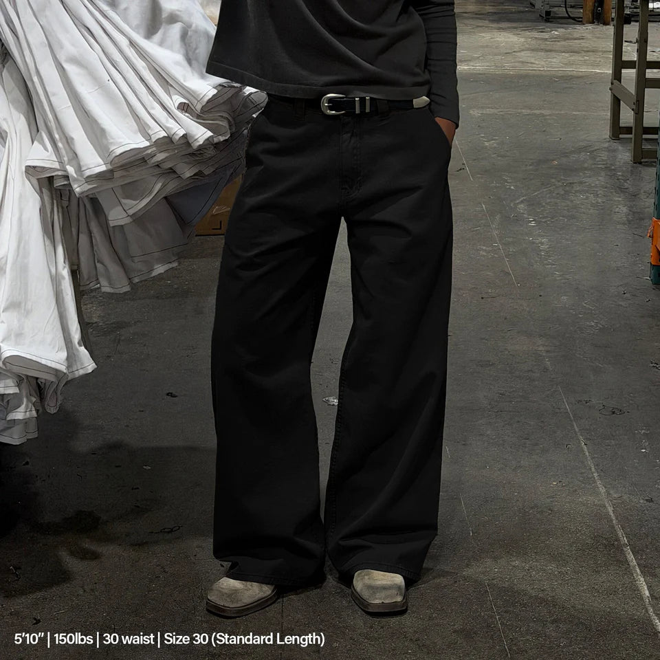 SHIBUYA WIDE-LEG CHINO PANTS