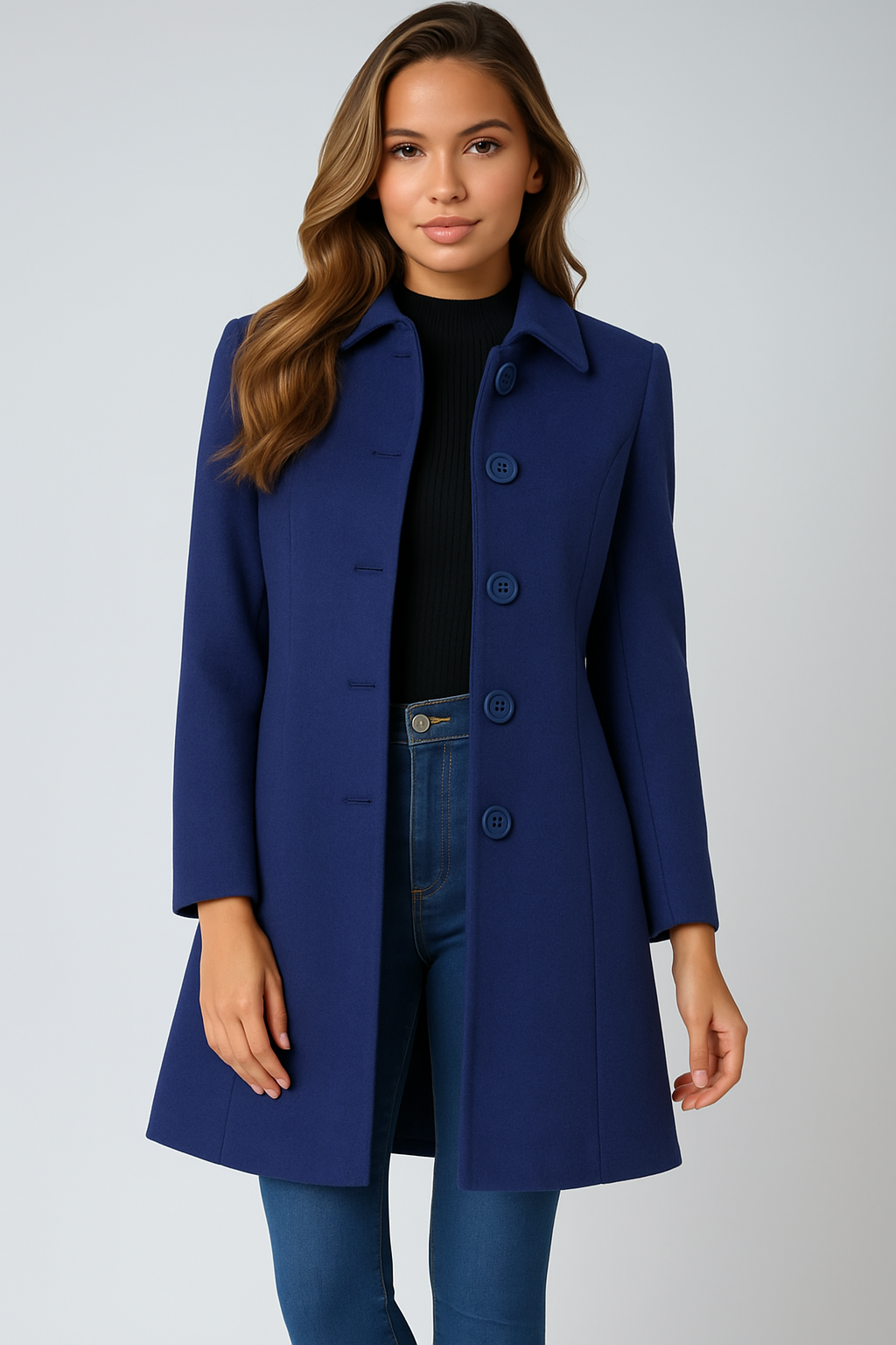 Josephine Women's Single Breasted Winter Trench Coat