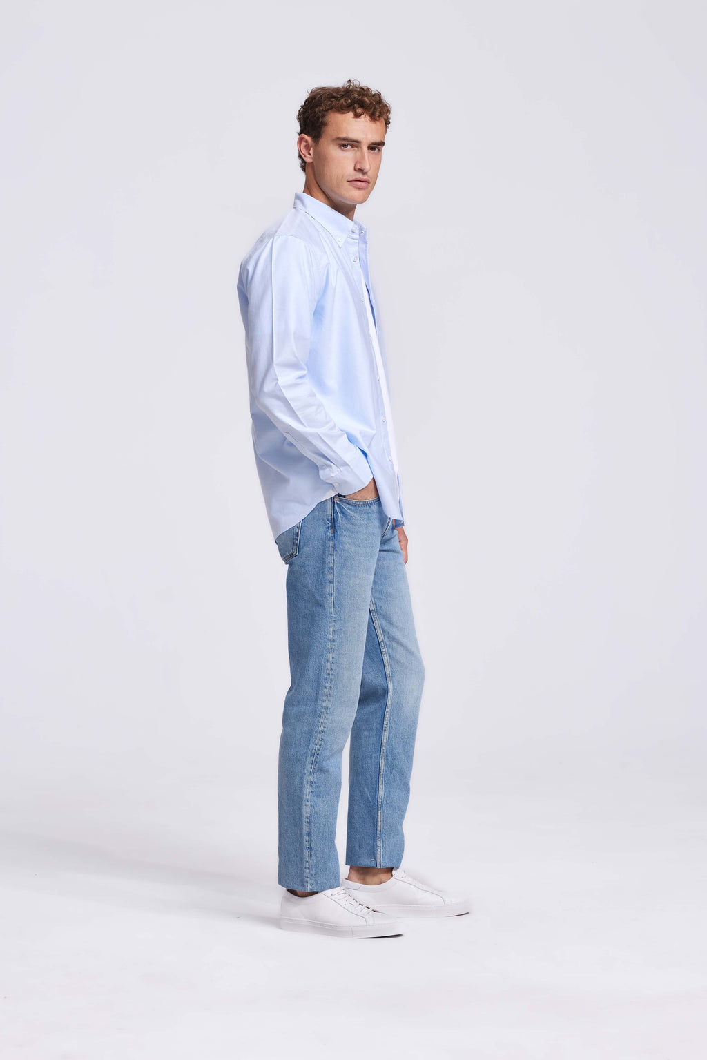 Button-Down Shirt Light Blue