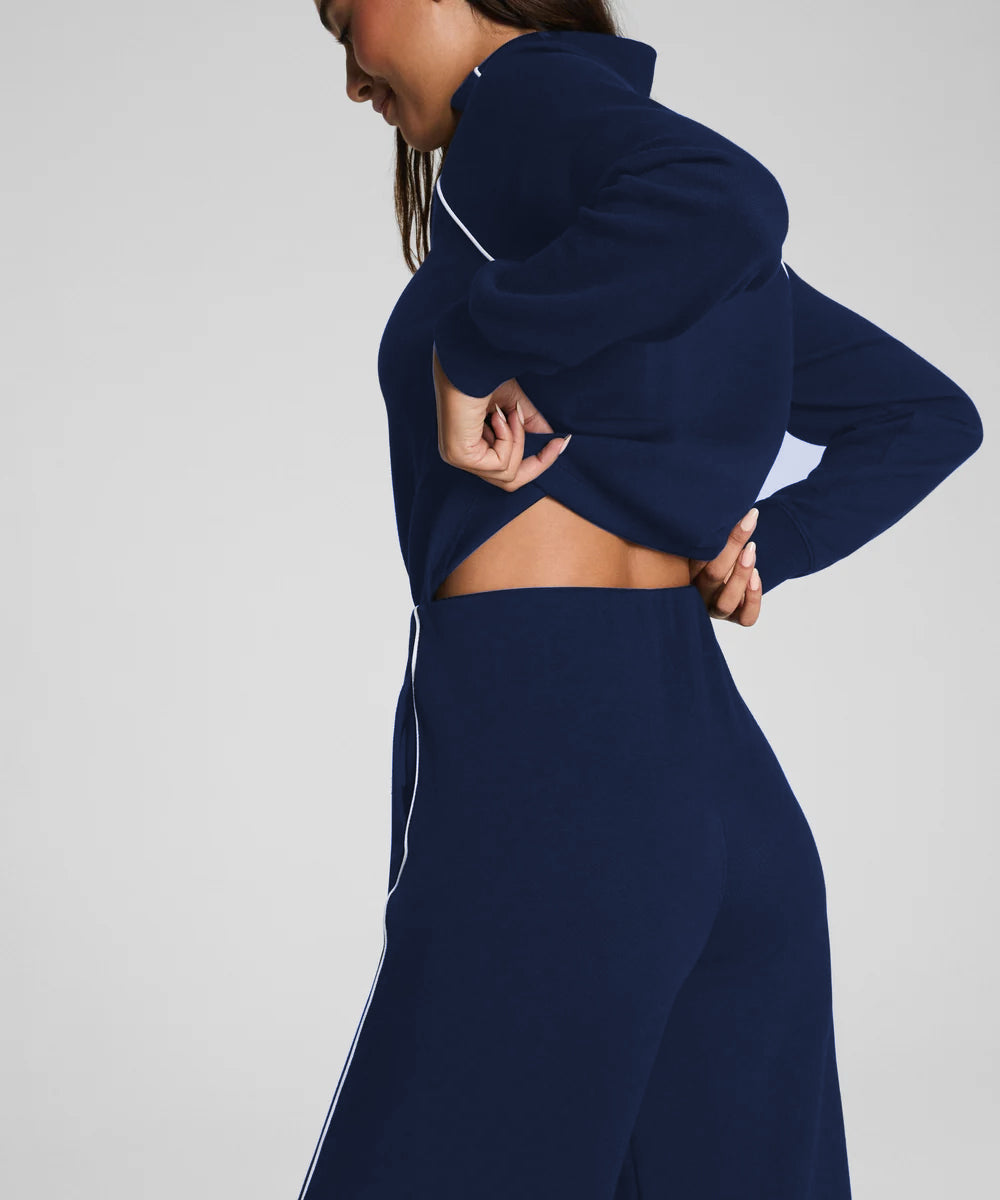 AirEssentials Pique Half Zip Jumpsuit