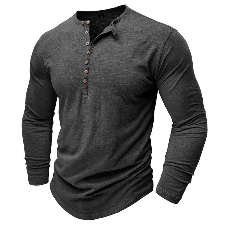 André Ferran Slub Jersey Henley