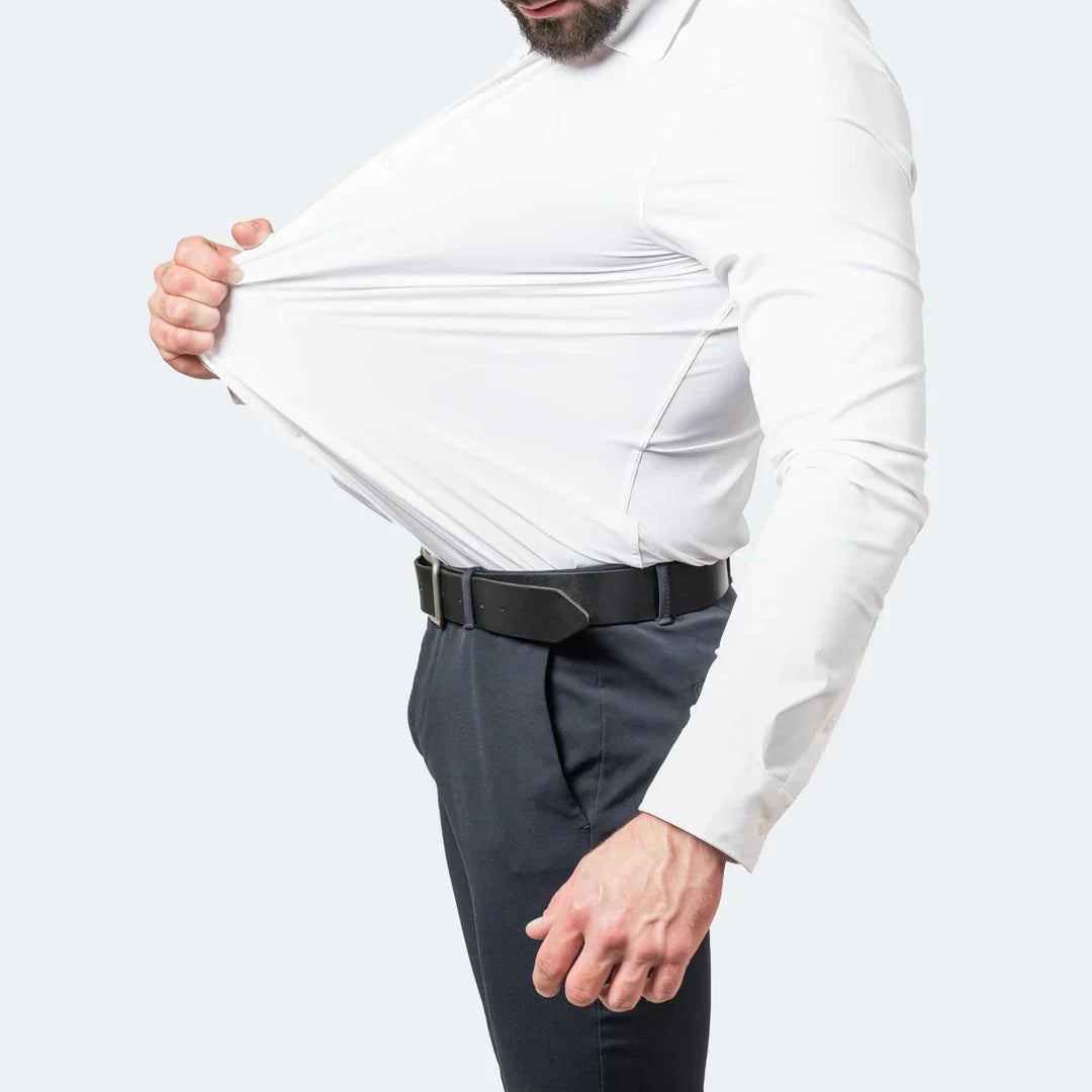 The "Limitless" Commuter Shirt - 4-Way Stretch & Non-Iron